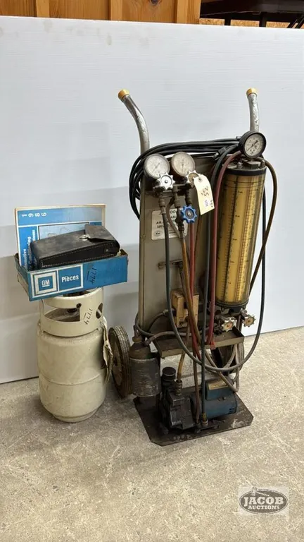 PORTABLE AIR CONDITIONER SERVICE STATION