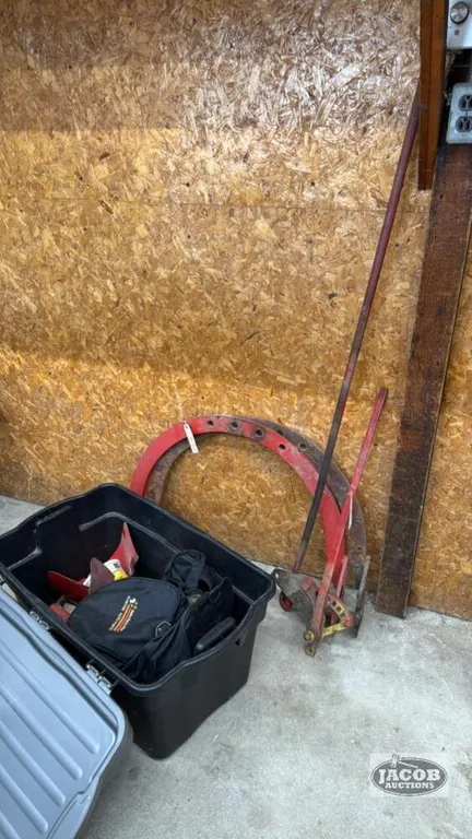 PARTS FROM A PONY TRACTOR
