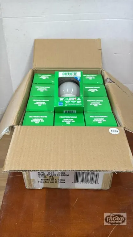(24) GREENLITE 9 WATT LAMPS