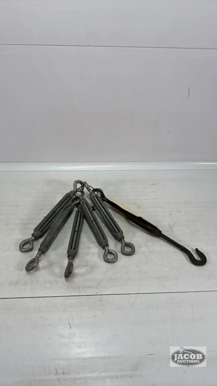 (6) TURN BUCKLES