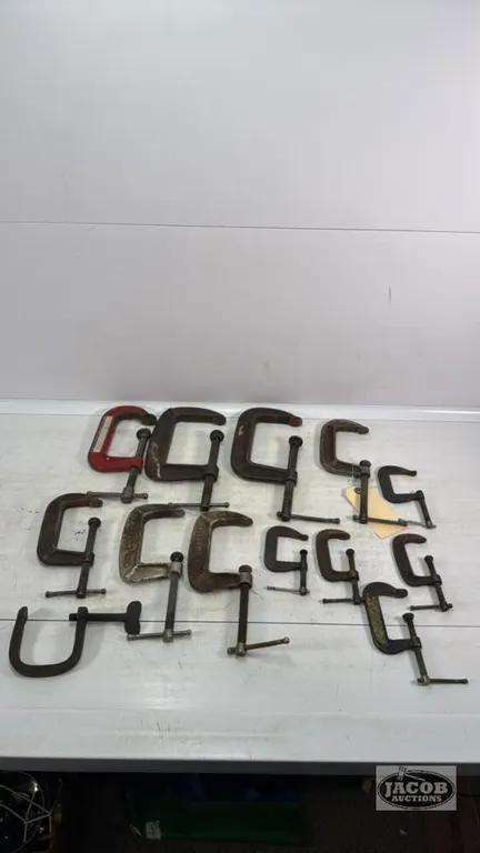 APPROX (12) C CLAMPS