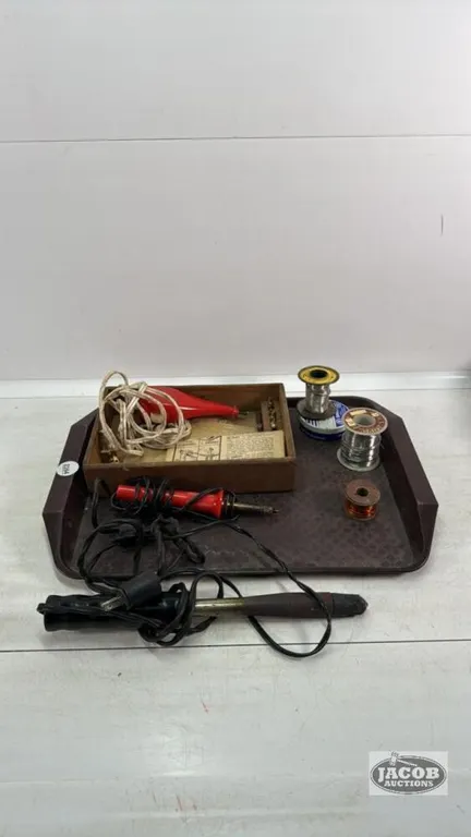 ENGRAVING TOOL, SOLDER, BURNING PENCIL, ETC.
