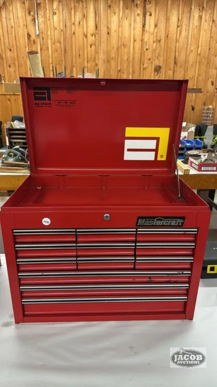 MASTERCRAFT 12 DRAWER TOOL BOX