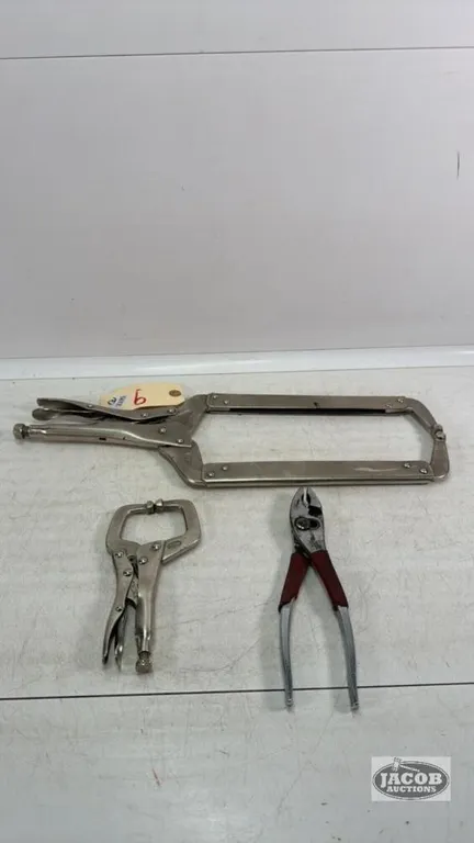 18IN AND 6IN LOCKING CLAMP PLIERS