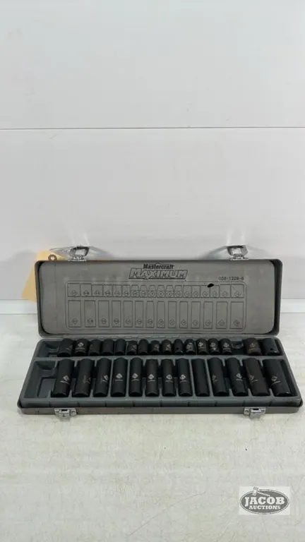 MASTERCRAFT 3/8 DRIVE IMPACT SOCKET SET