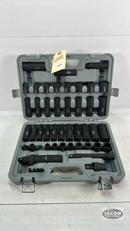 MASTERCRAFT 1/2IN DRIVE IMPACT SOCKET SET
