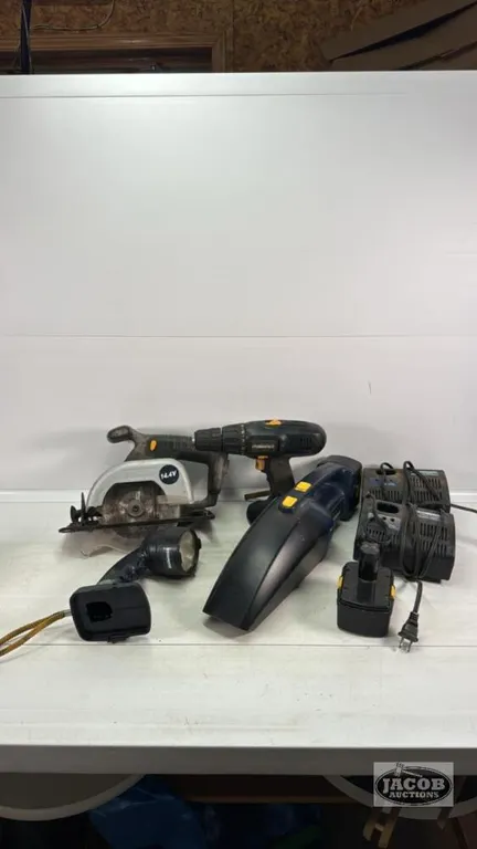 MASTERCRAFT 14.4V TOOL LOT