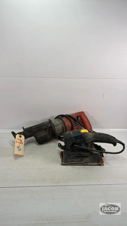 MASTERCRAFT SHEET SANDER AND MILWAUKEE SAWZALL
