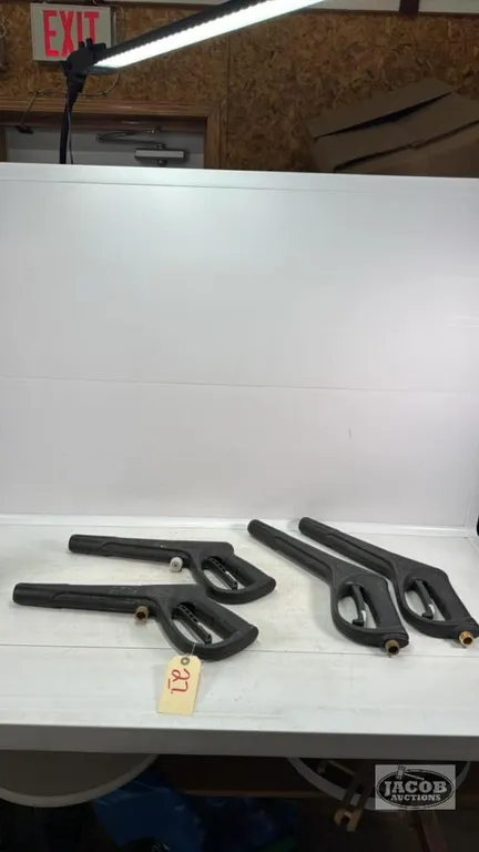 (4) PRESSURE WASHER GUNS