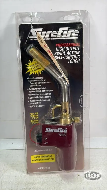 SHUREFIRE T655 SELF IGNITING TORCH