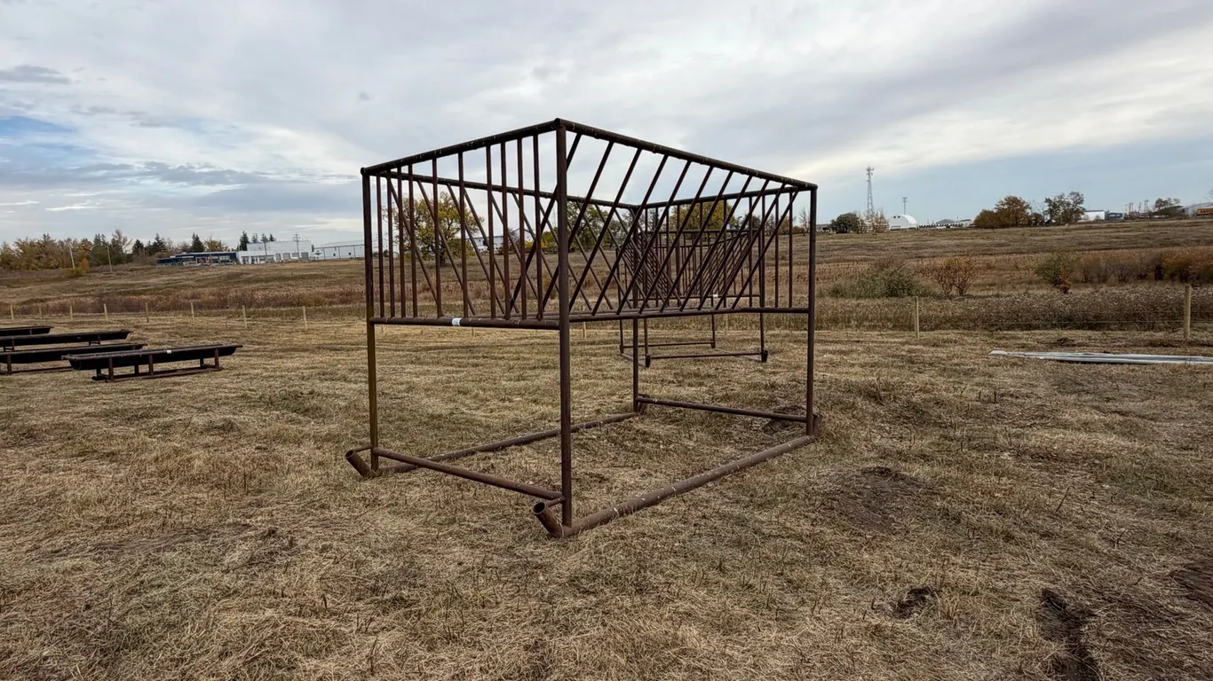 Hay Feeder On Skid
