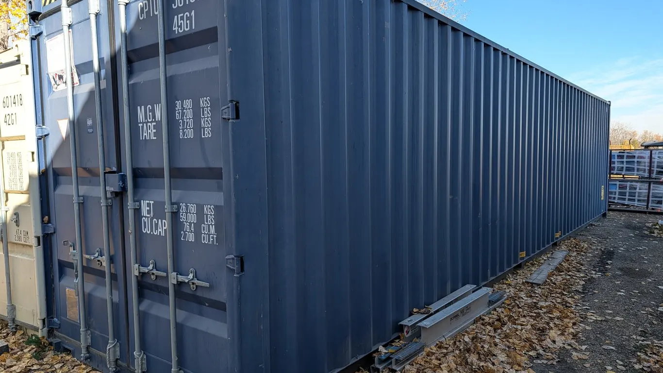 2011 40FT Hi-Cube Container W/ Doors on one end S/N CPIU 5610328