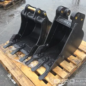 Unused JCB 11", 15" Digging Buckets, 35mm Pin (2 of) 
