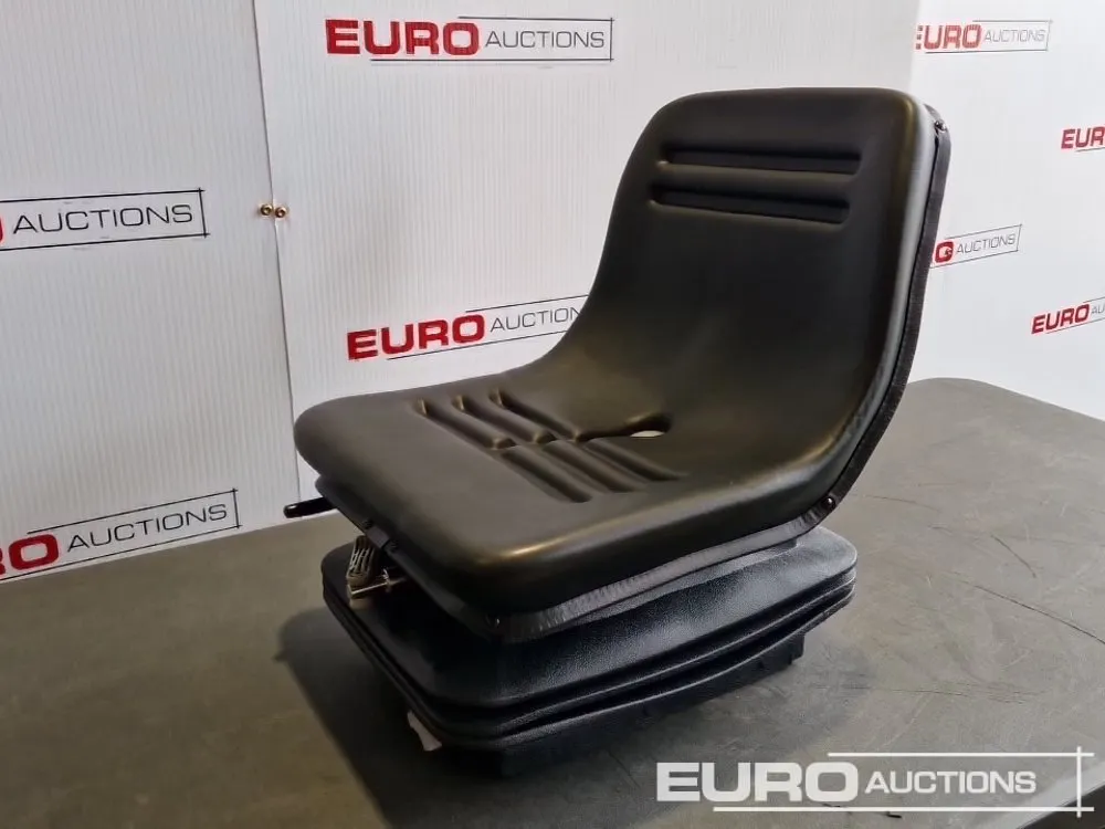Unused 2026 YY12 PVC Tractor/Forklift Seat, Mechanical Suspension