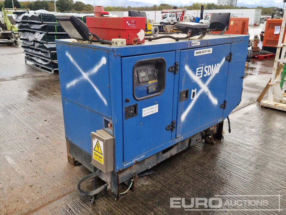 SDMO 51kVA Generator, John Deere Engine