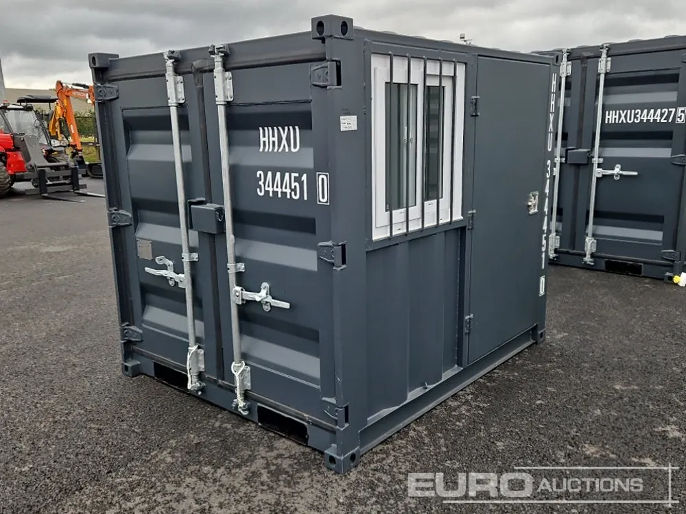 6' x 5' Container, Side Door, End Door, Window (Cannot Be Reconsigned)