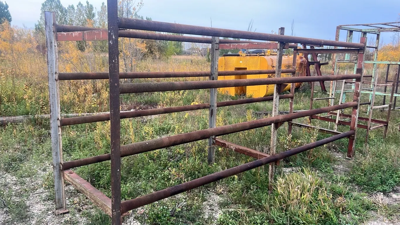 14’ steel rack