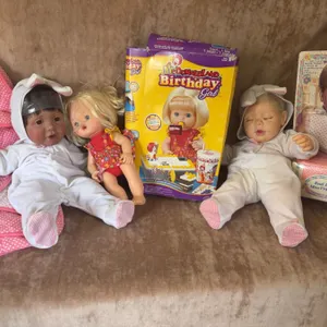 Dolls Including Real Baby Dolls, Blonde Doll, McDonaldland Birthday Girl Doll