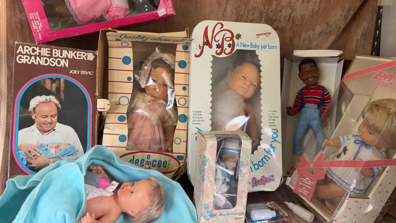 Boxed Dolls Including Archie Bunker Grandson, Dee Cee, Fifth Avenue Collection