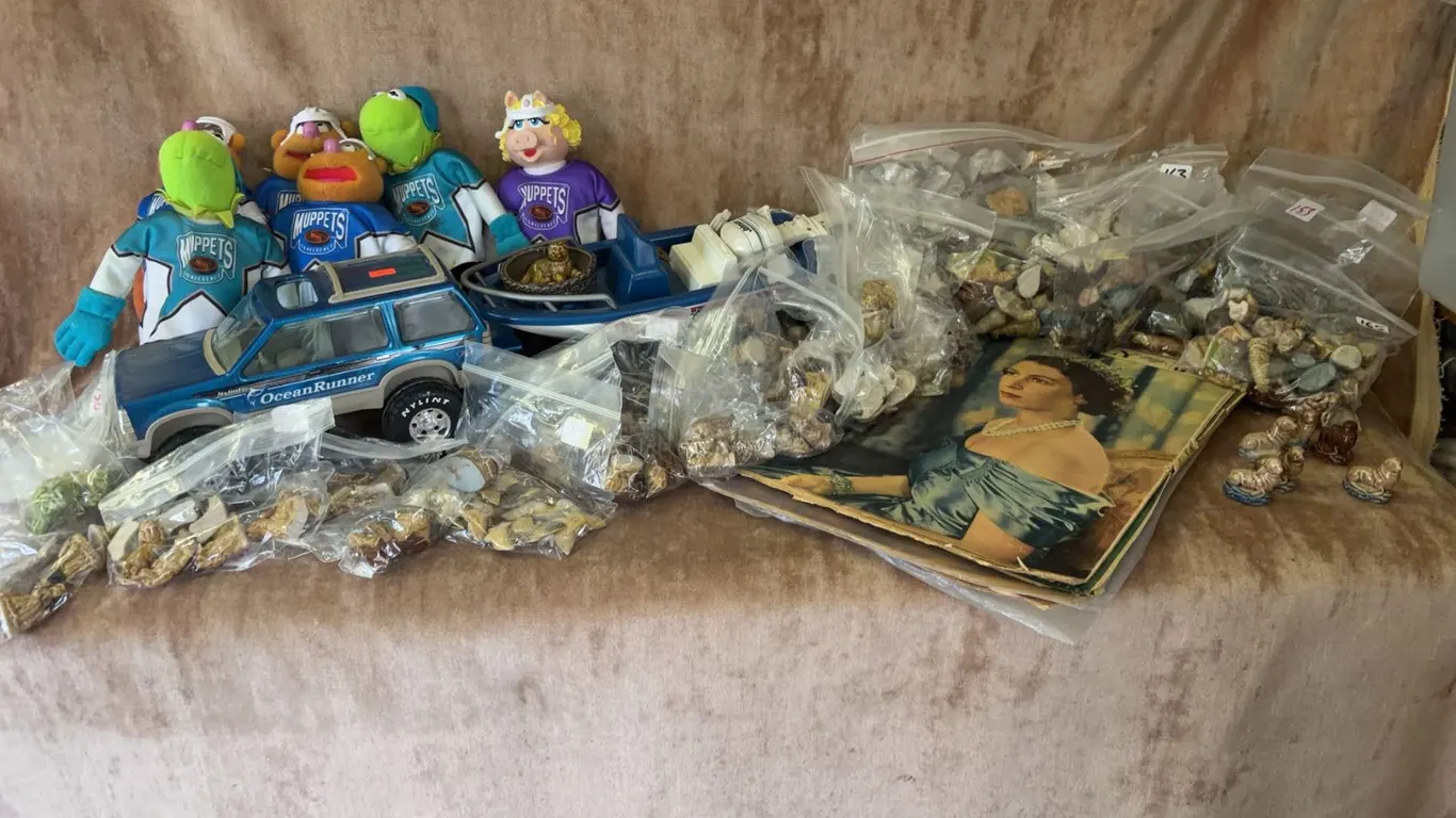 Muppets Plush, OceanRunner Toy Car, Wade Whimsies, Vintage Magazines