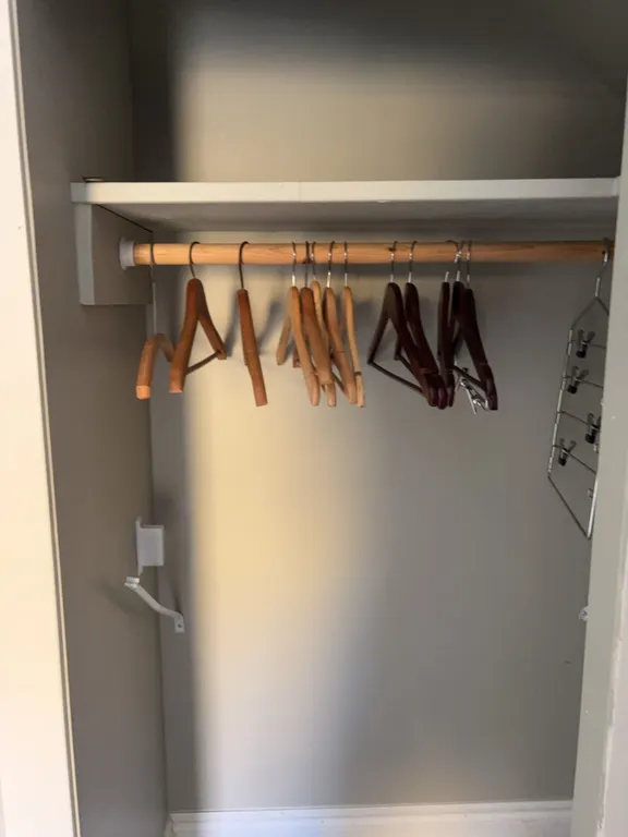 Wood and Metal Hangers Lot