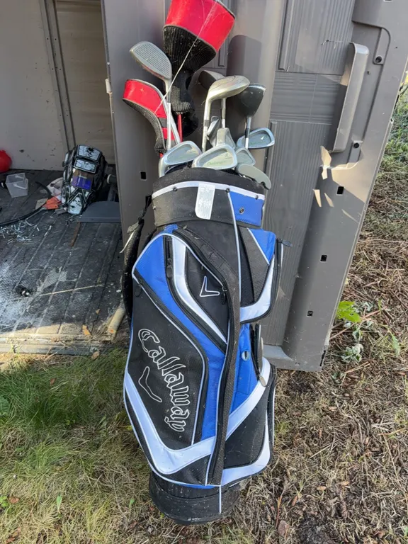 Callaway Golf Bag With Challenger Irons Set