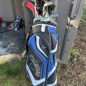Callaway Golf Bag With Challenger Irons Set
