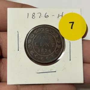 1876-H Canadian Large Cent