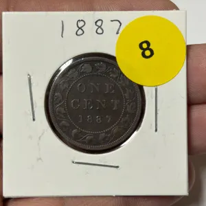 1887 Canadian Large Cent