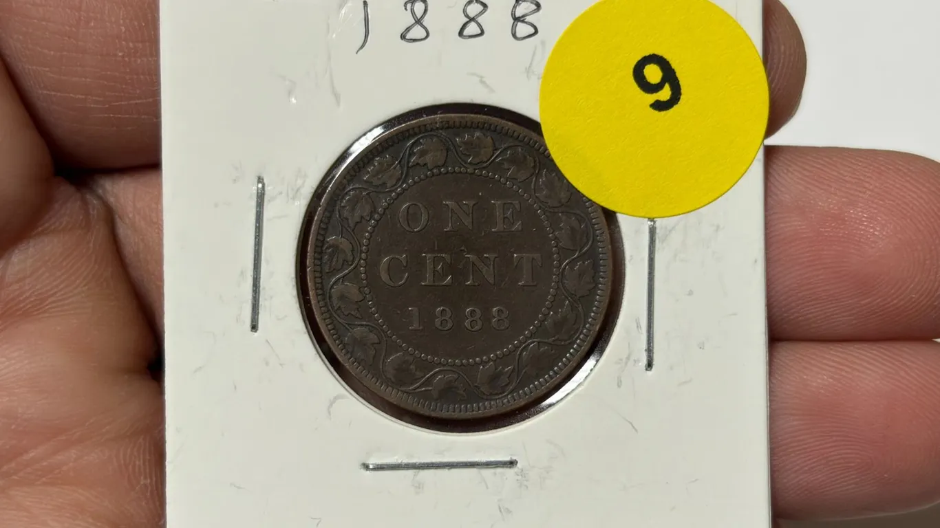 1888 Canadian Large Cent