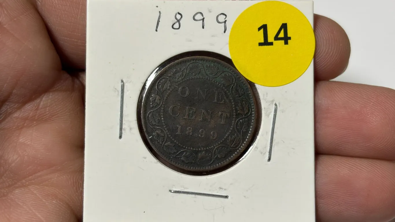 1899 Canadian Large Cent