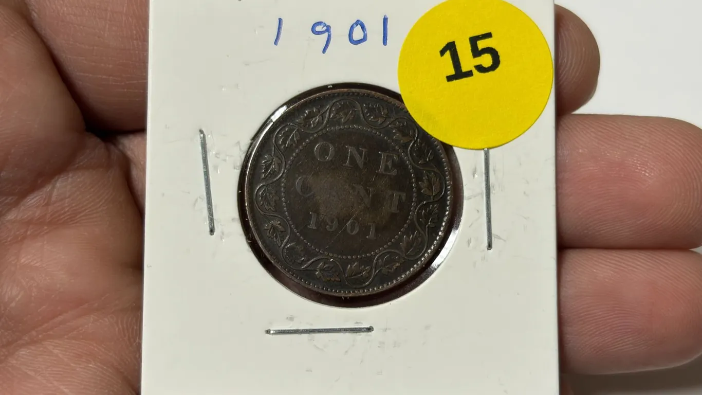 1901 Canadian Large Cent