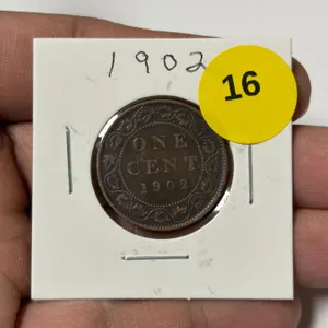 1902 Canadian Large Cent