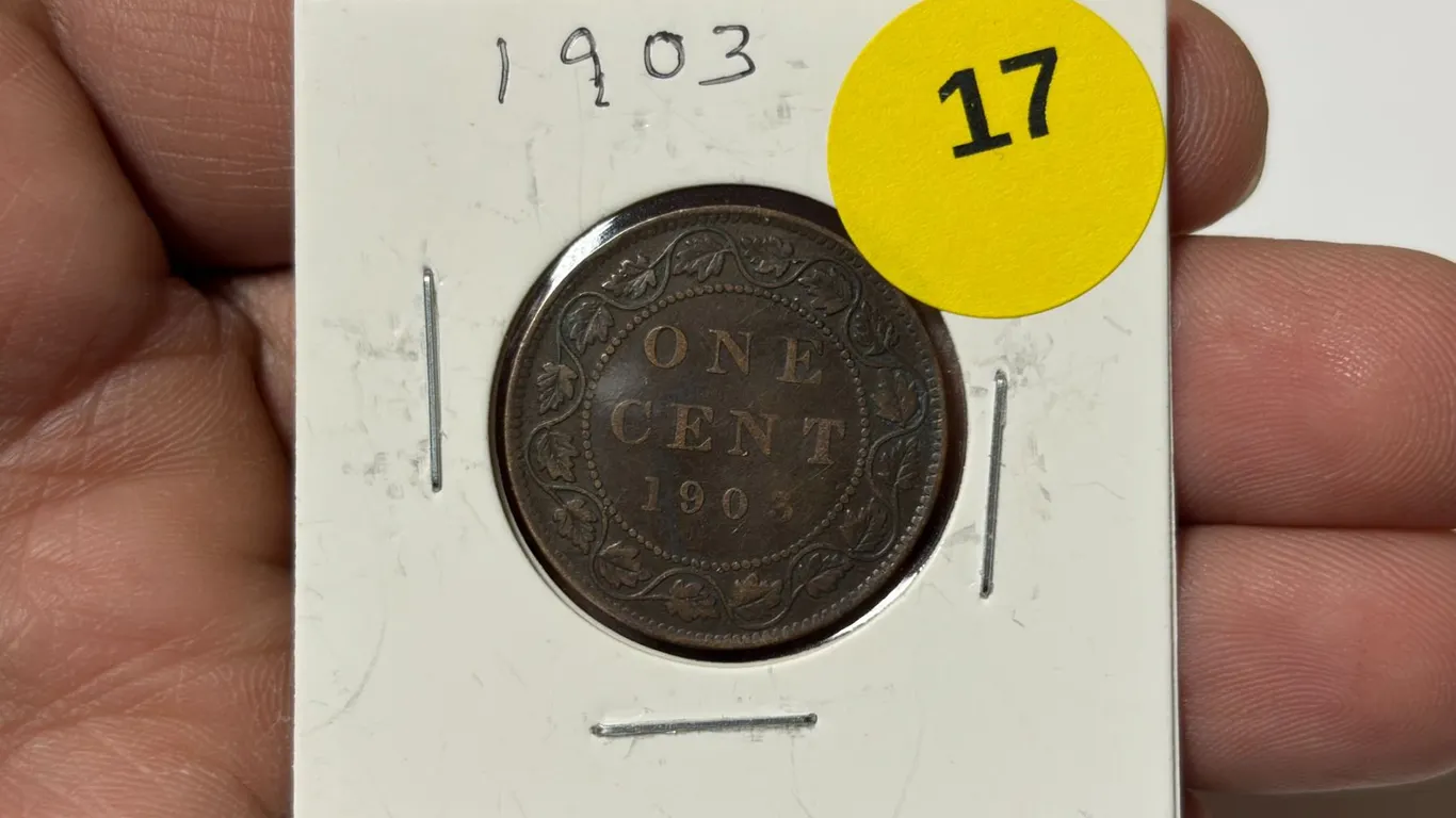 1903 Canadian Large Cent