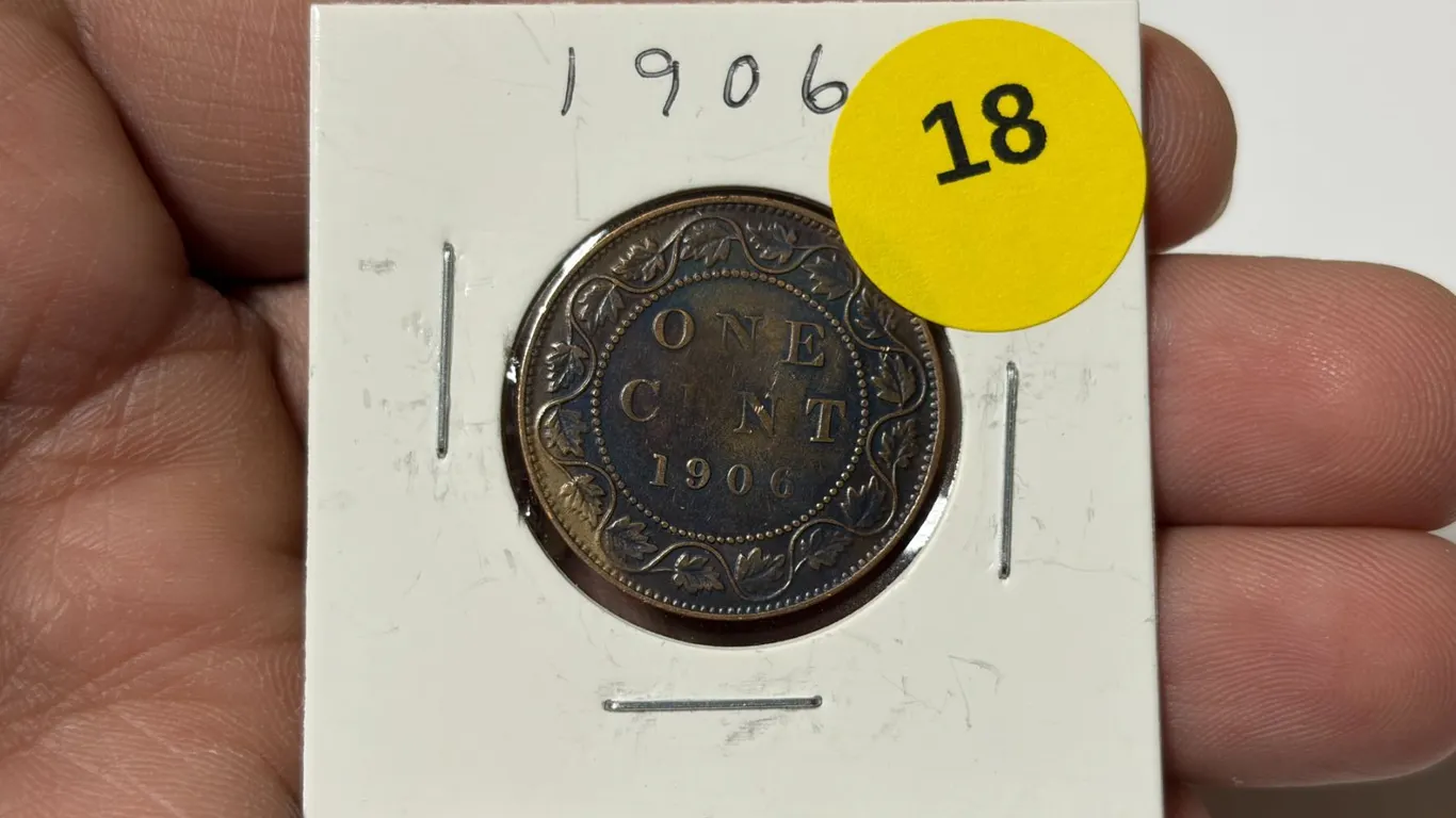 1906 Canadian Large Cent