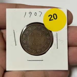 1907 Canadian Large Cent