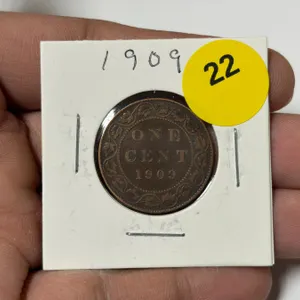 1909 Canadian Large Cent