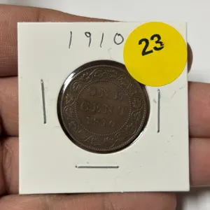 1910 Canadian Large Cent