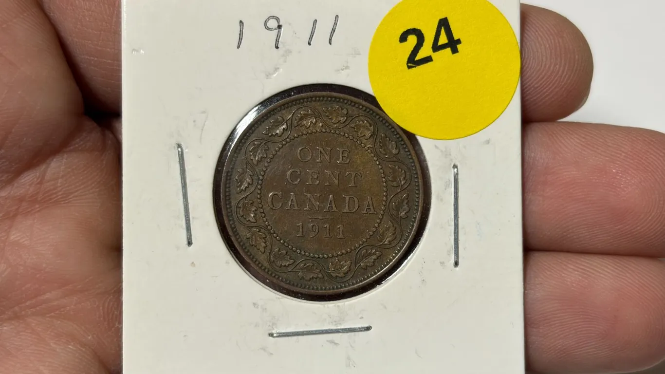 1911 Canadian Large Cent