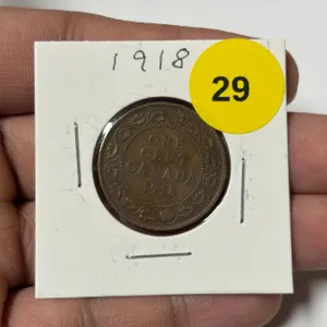 1918 Canadian Large Cent