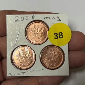 2008 Canadian Small Cent, Magnetic, MINT