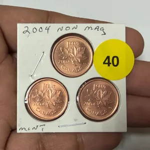 2004 Canadian Small Cent Non Magnetic, Mint