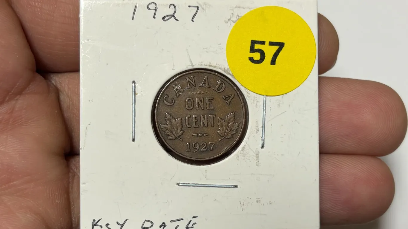 1927 Canadian Small Cent