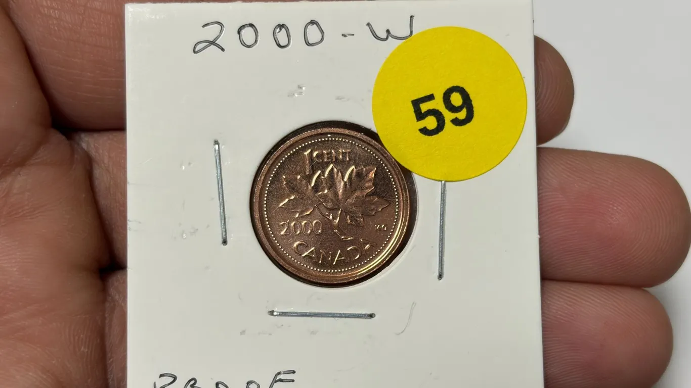 2000-W Canadian Small Cent, PROOF