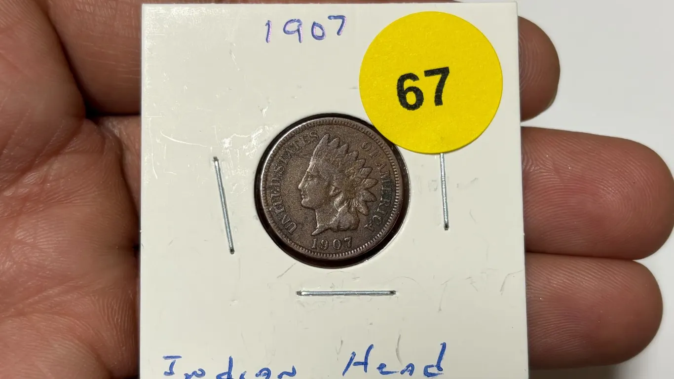 1907 U.S. Indian Head Small Cent