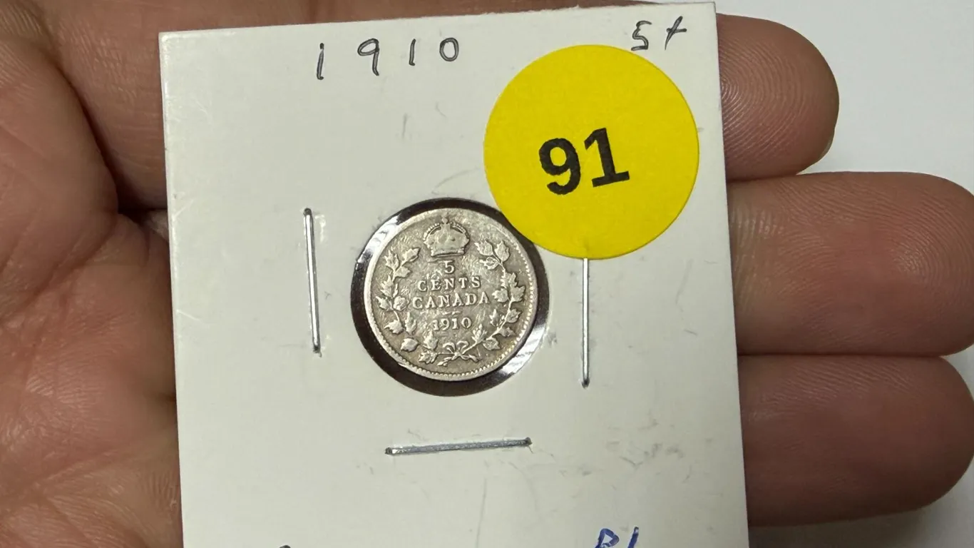 1910 Canadian Nickle,VG8