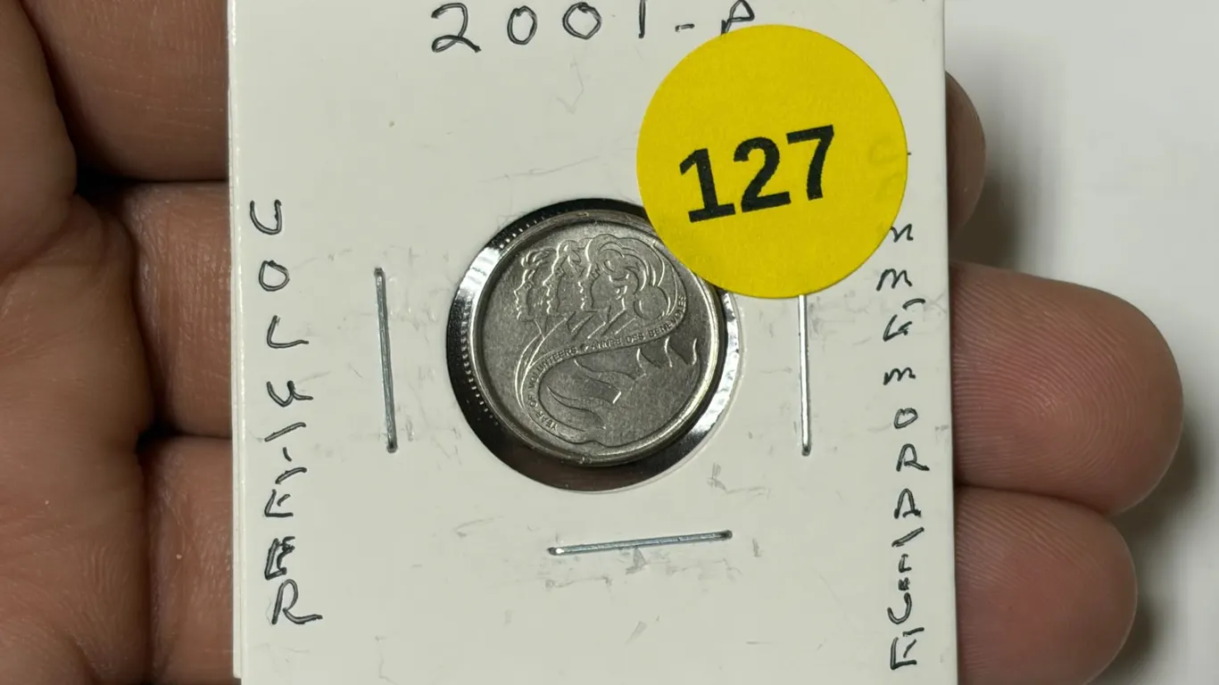 2001-P Canadian Dime, Volunteer commerative