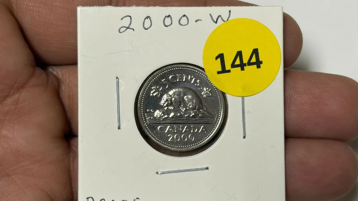 2000-W Canadian Nickle, Proof