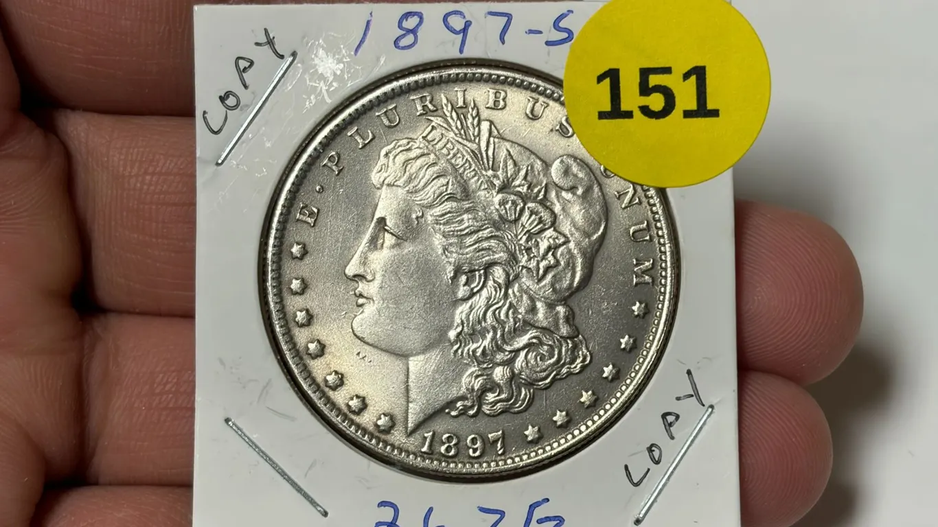 1897-S U.S. Morgan Dollar, COPY