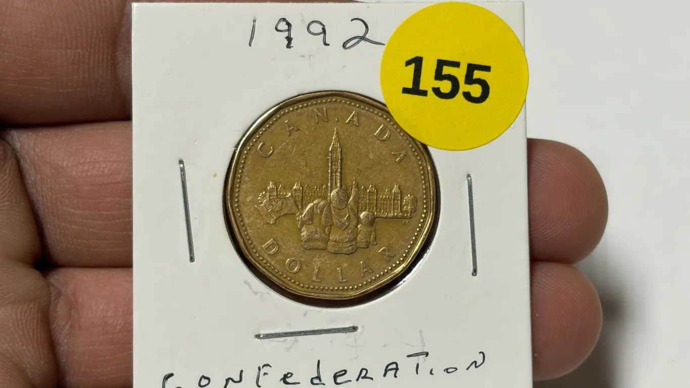 1992 Canadian Loonie, Confederation